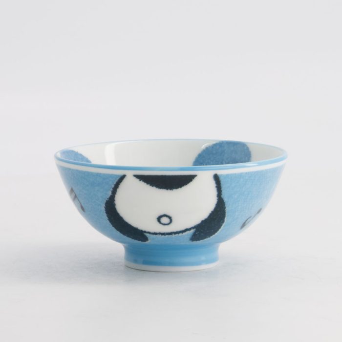 Tokyo Design Studio - Kawaii - Rijstkom - Panda - Blauw - 10.5x5.5cm - 200ml