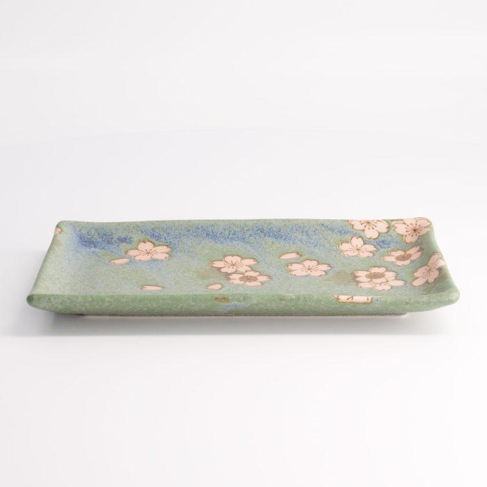 Tokyo Design Studio - Sakura - Bord - Groen - 22,5x12,7cm