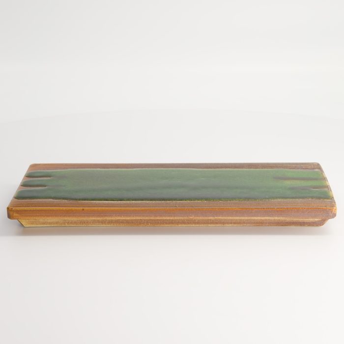 Tokyo Design Studio - Groot Bord - Groen/Bruin - 26x12cm